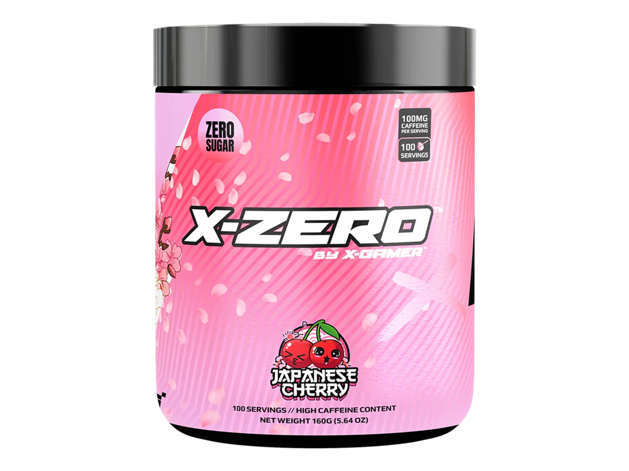 X-GAMER X-Zero Japanese Cherry Næringsdrikker og shaker