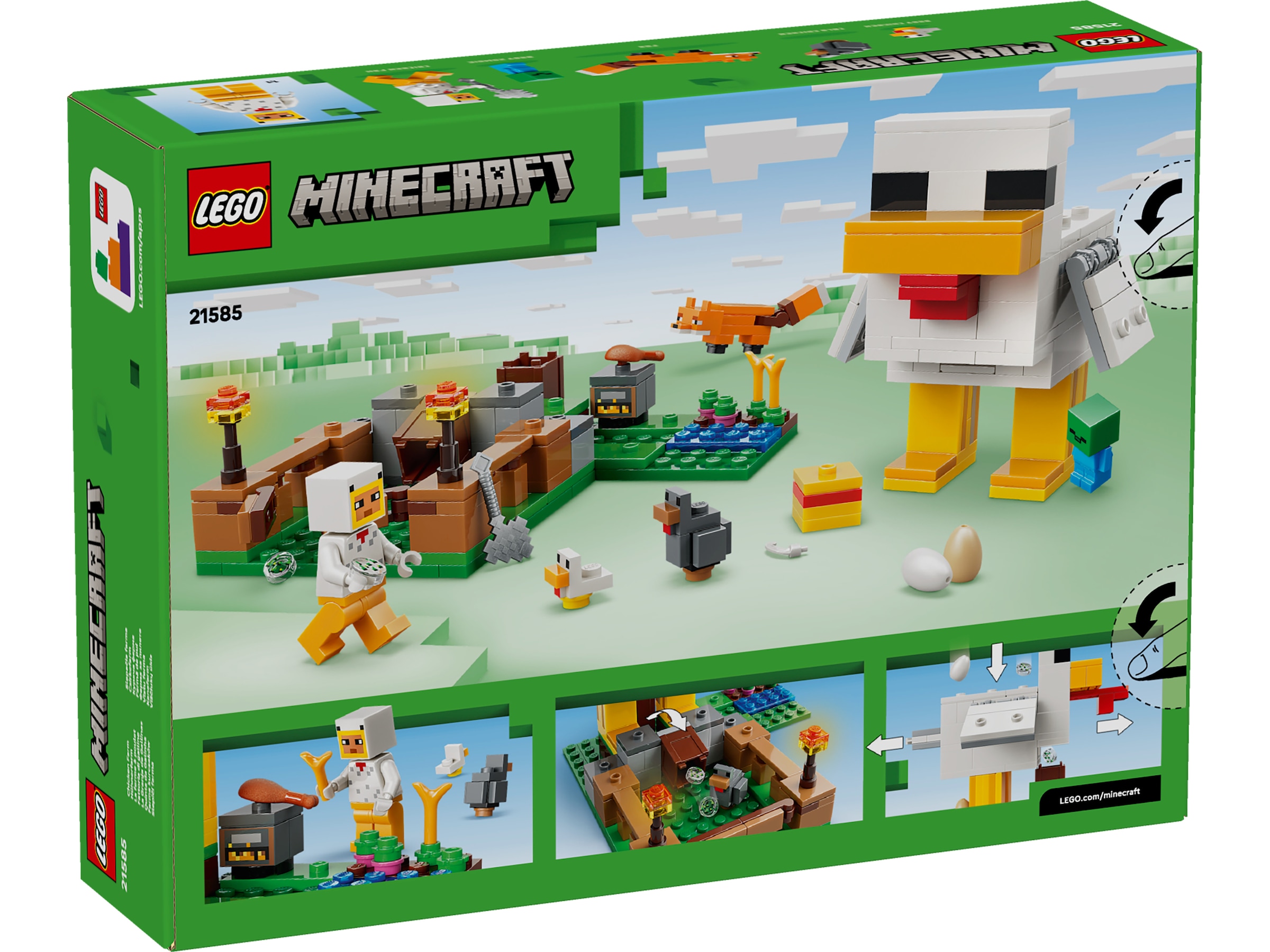LEGO Minecraft hønsegård 21585 LEGO