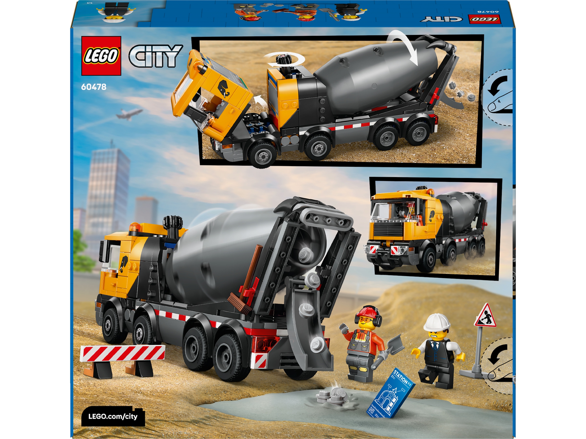 LEGO City Great Vehicles sementblander 60478 LEGO