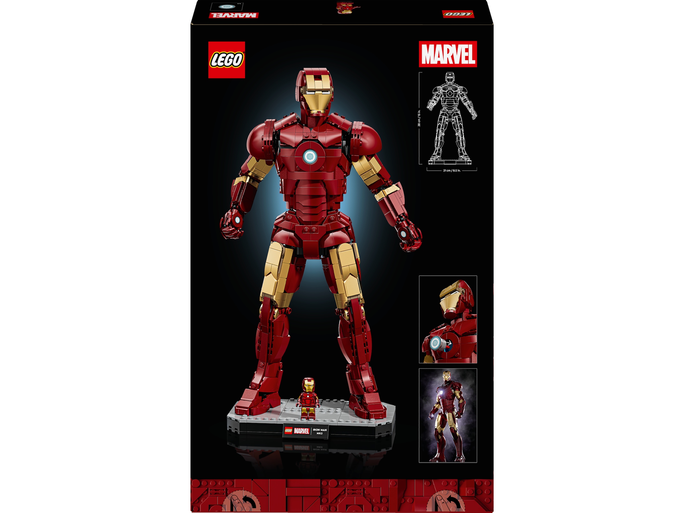 LEGO Super Heroes Marvel Iron Man Mark 3 – samlerutgave 76344 LEGO