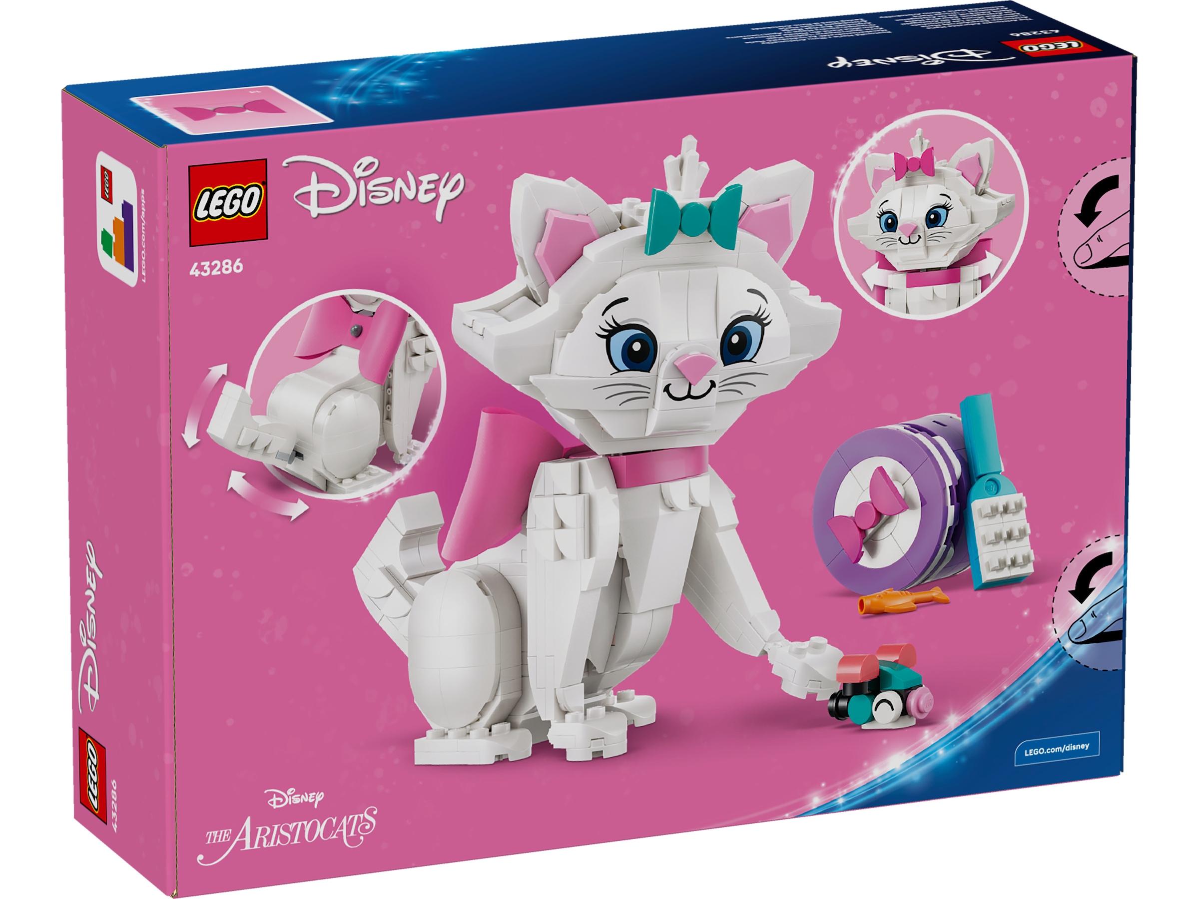 LEGO Disney klassisk Aristocats søte Marie 43286 LEGO