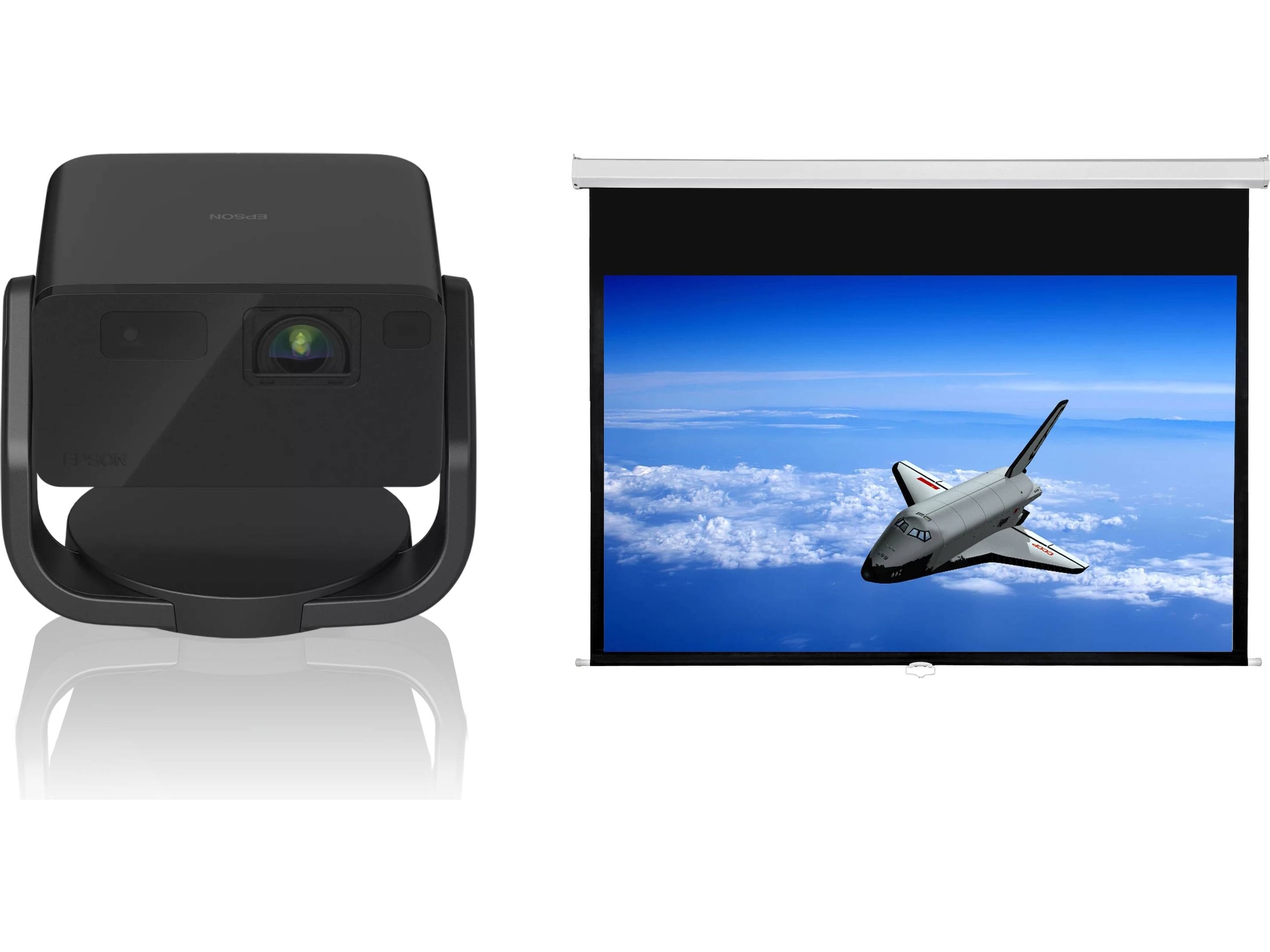 Epson EF-22B miniprojektor + lerret Projektorer