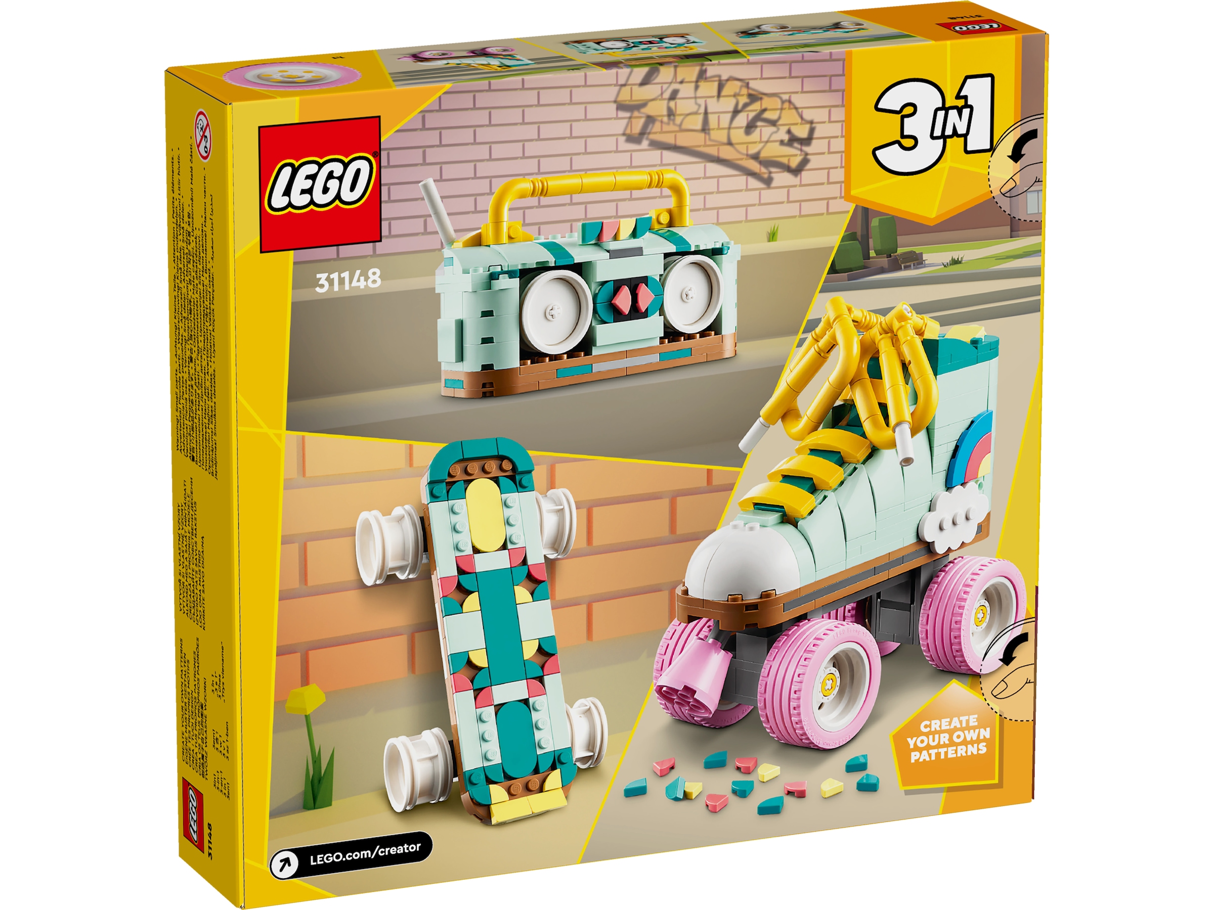 LEGO Creator 31148 retrorulleskøyte LEGO