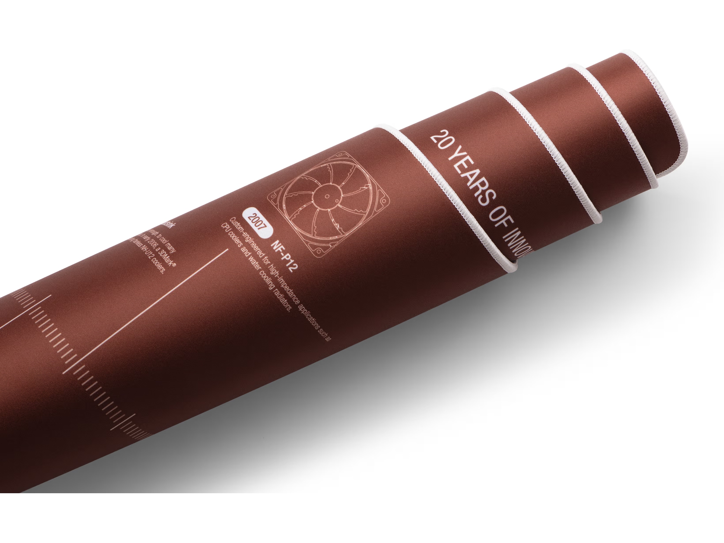 Noctua NP-DM3 20-års jubileum skrivebordsmatte Gamingmusematte