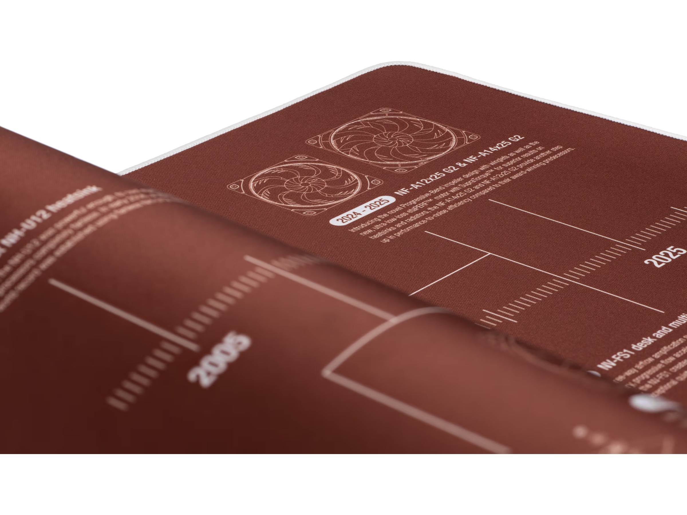 Noctua NP-DM3 20-års jubileum skrivebordsmatte Gamingmusematte