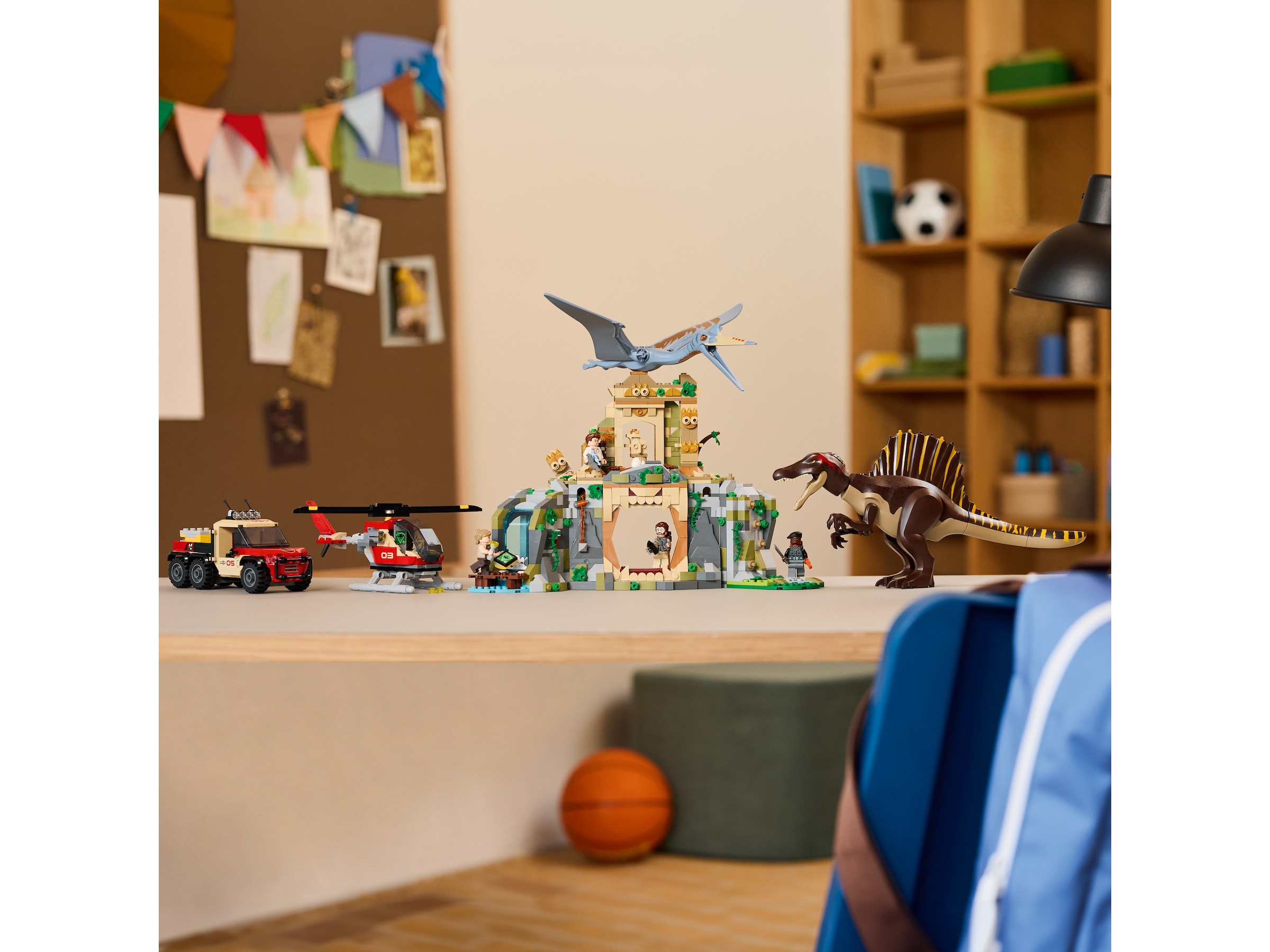 LEGO Jurassic World helikopteroppdr. spinosaurus/quetzalcoatlus 76976 LEGO