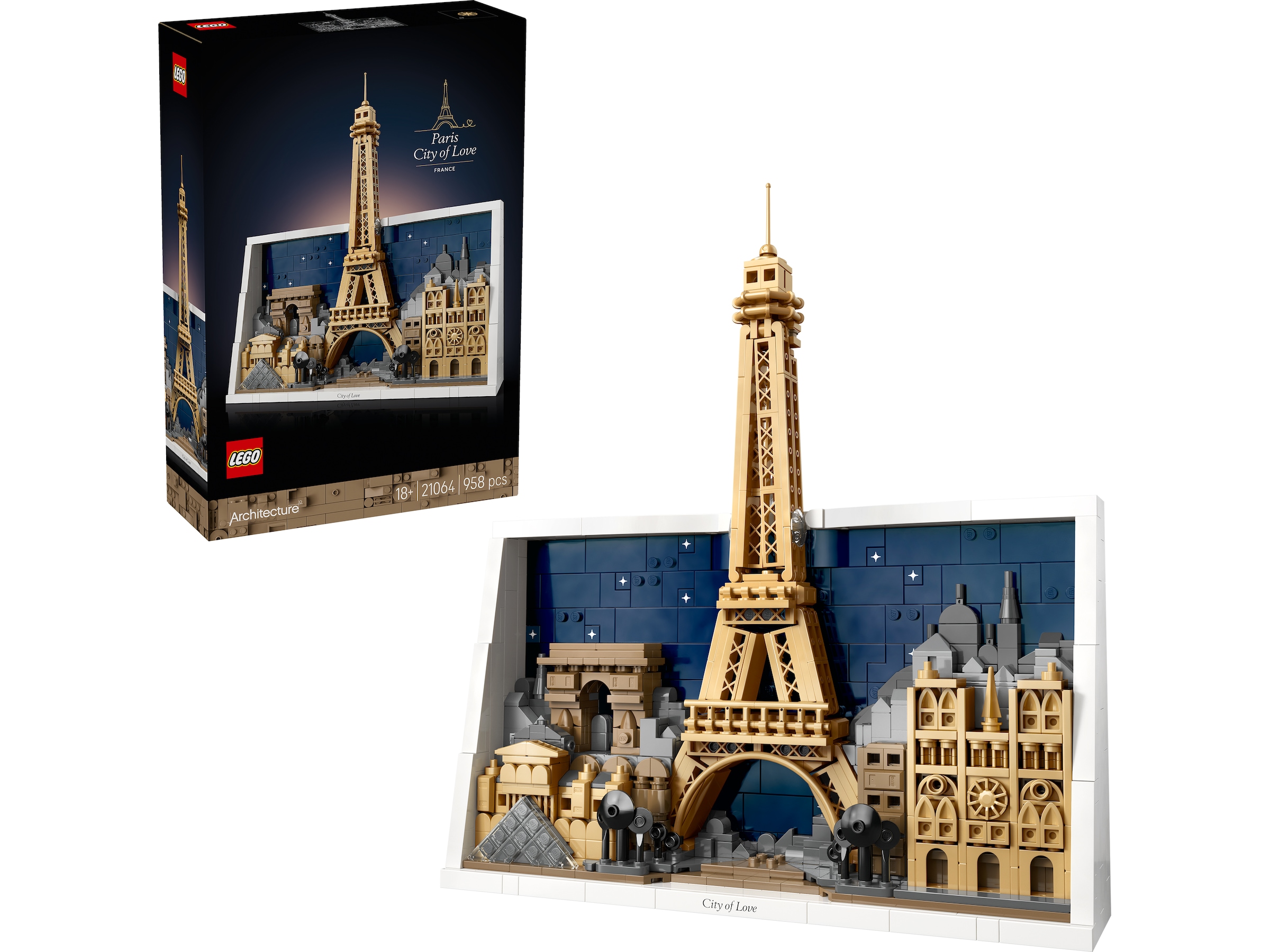 LEGO Architecture Paris – kjærlighetens by 21064 LEGO
