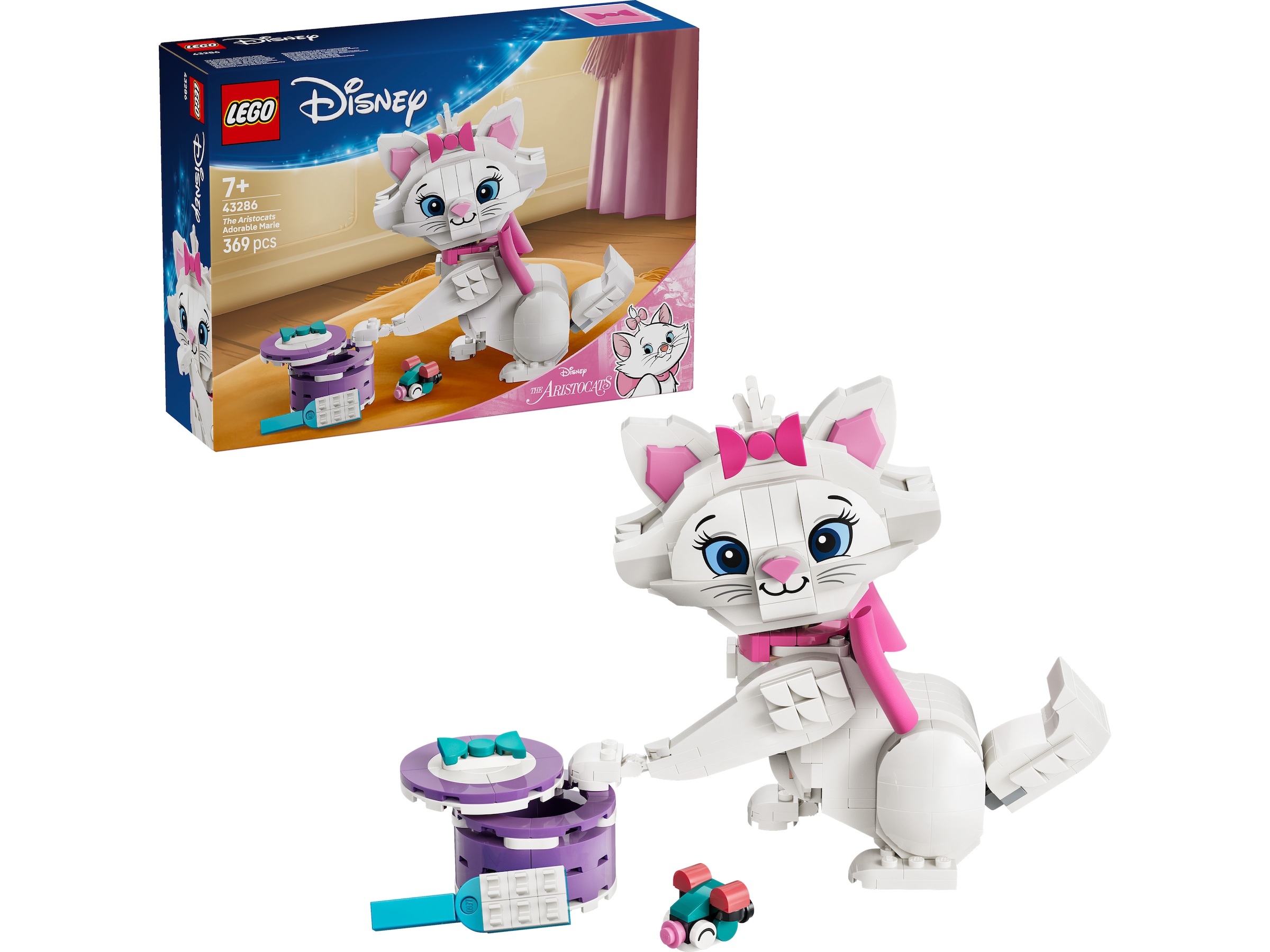 LEGO Disney klassisk Aristocats søte Marie 43286 LEGO