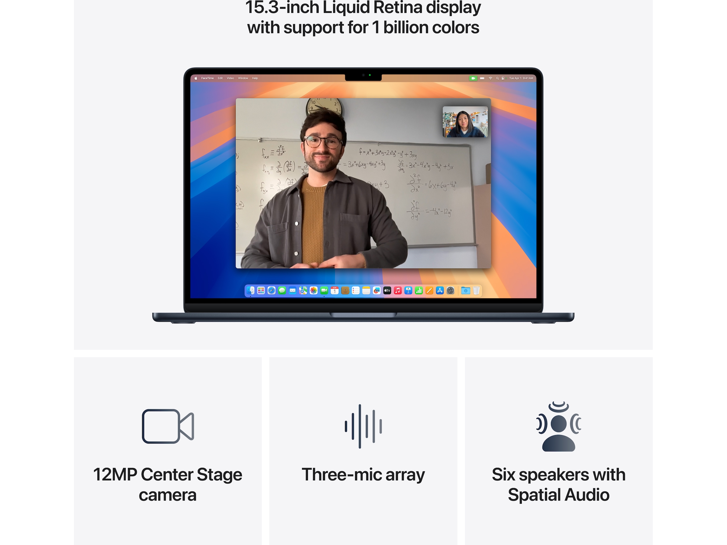 MacBook Air 15" M4 (2025) 512GB (midnatt) PC - Bærbar / laptop