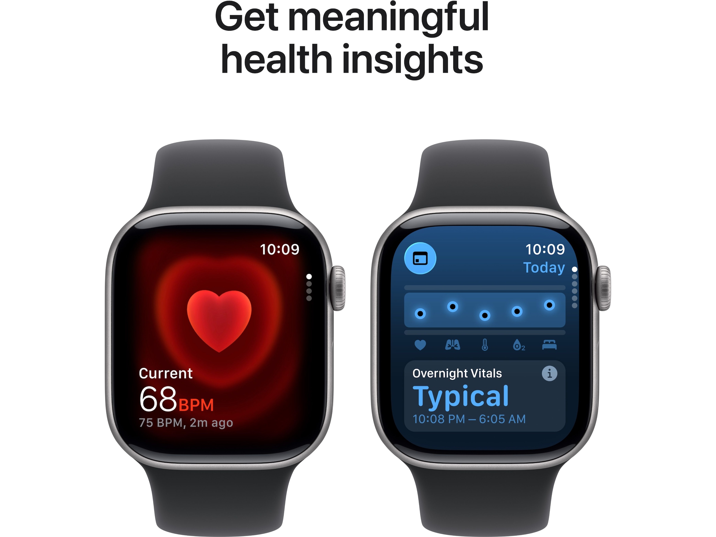 Apple Watch Series 11 GPS + LTE 42mm aluminium (stellargrå) Smartklokker