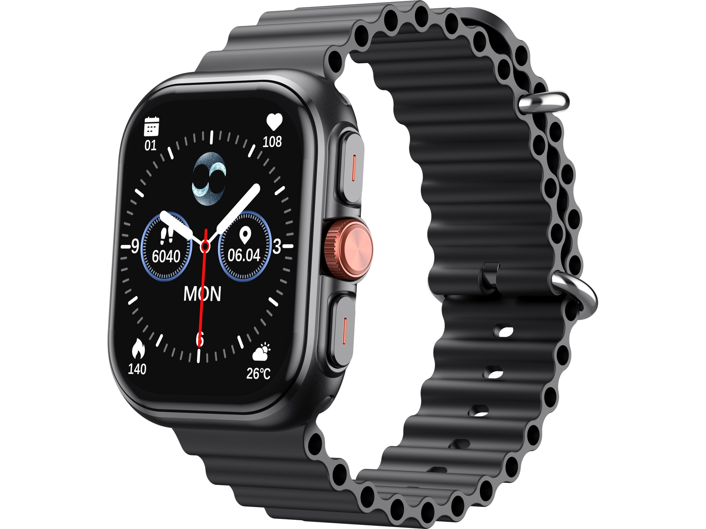 HAVIT M9068 Smartklokke (sort) Smartklokker