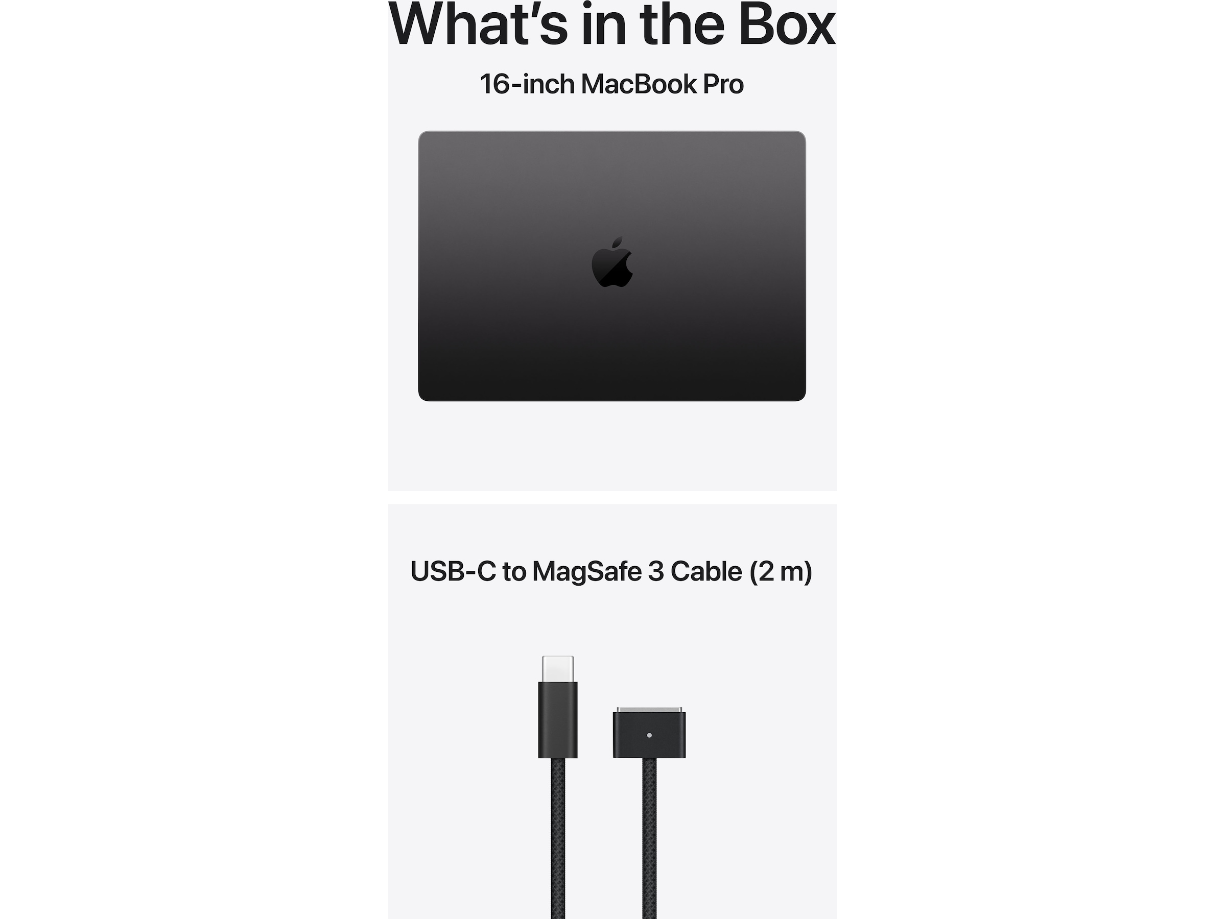 MacBook Pro 16 M5 Max (2026) 2TB (stellarsvart) PC - Bærbar / laptop