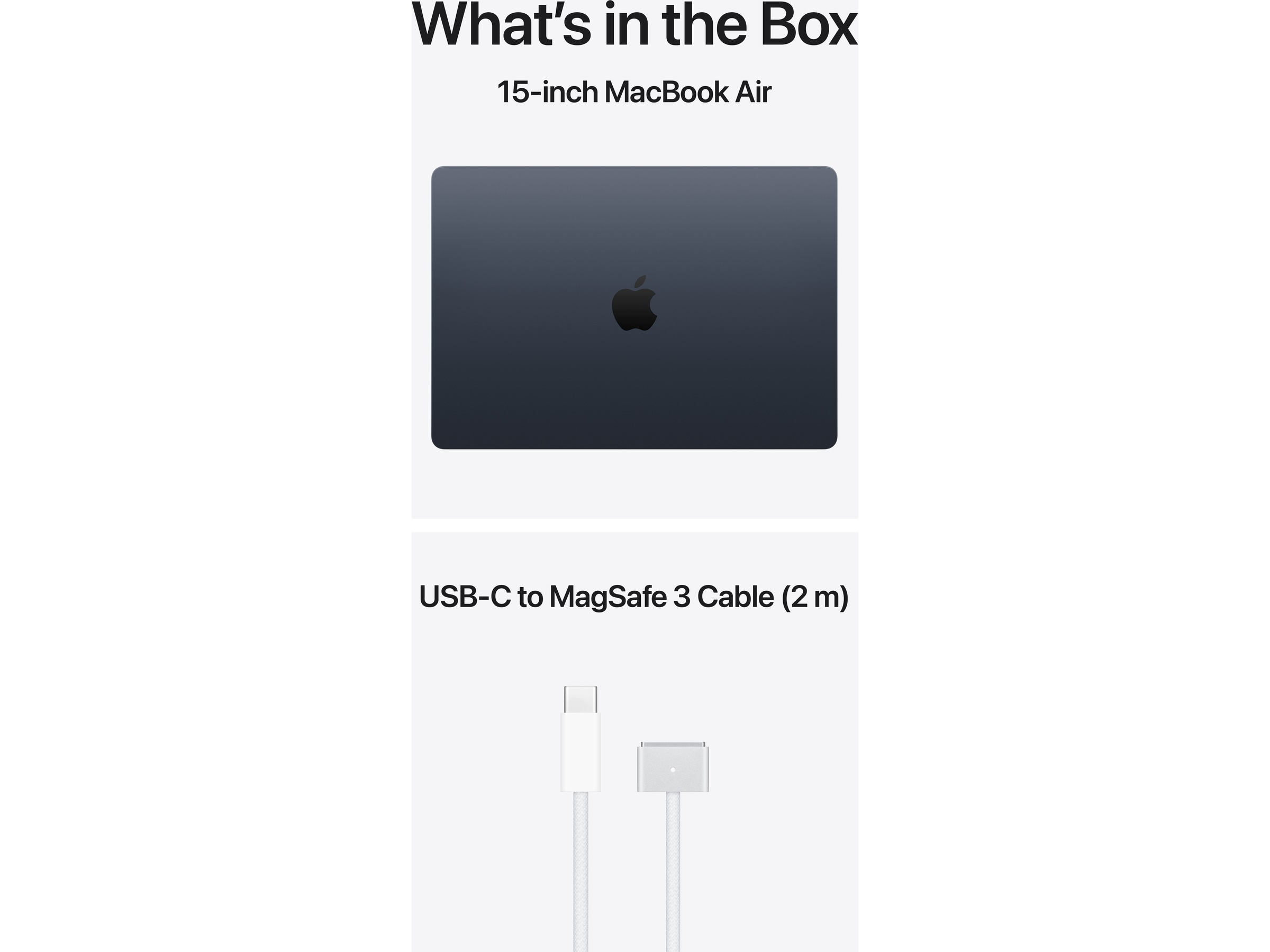 MacBook Air 15" M5 (2026) 512GB (midnatt) PC - Bærbar / laptop