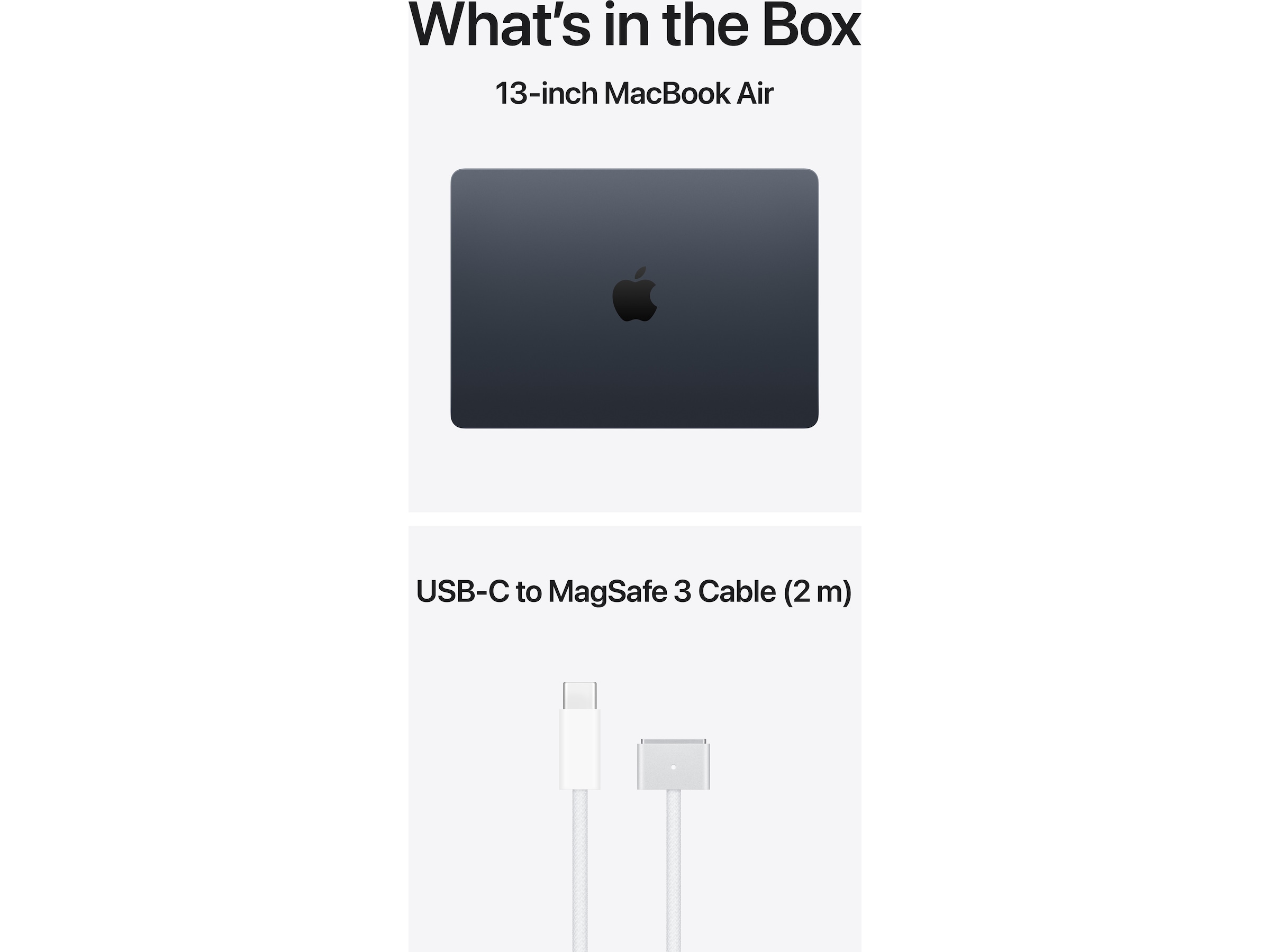 MacBook Air 13" M5 (2026) 512GB (midnatt) PC - Bærbar / laptop