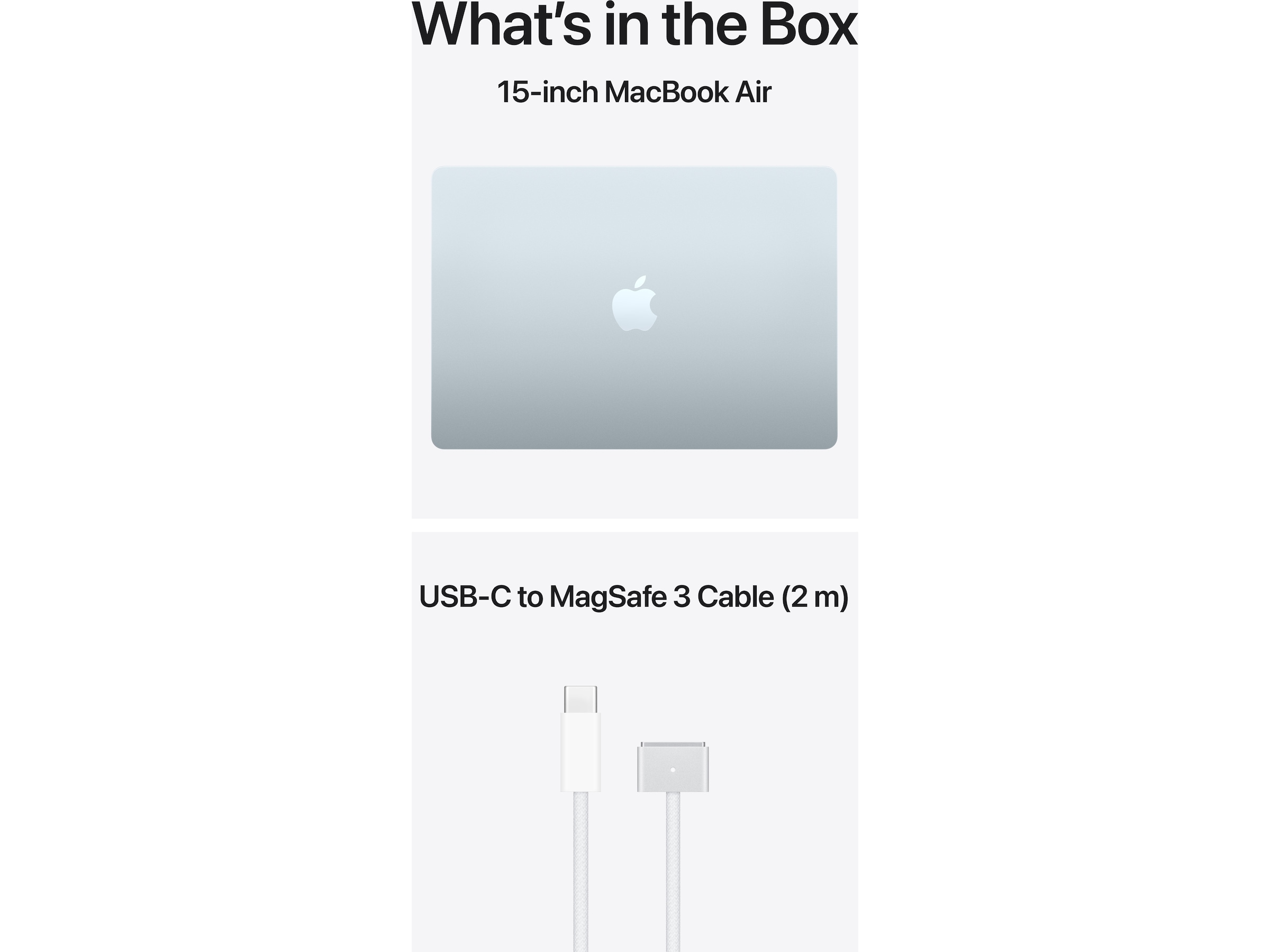 MacBook Air 15" M5 (2026) 1TB (himmelblå) PC - Bærbar / laptop