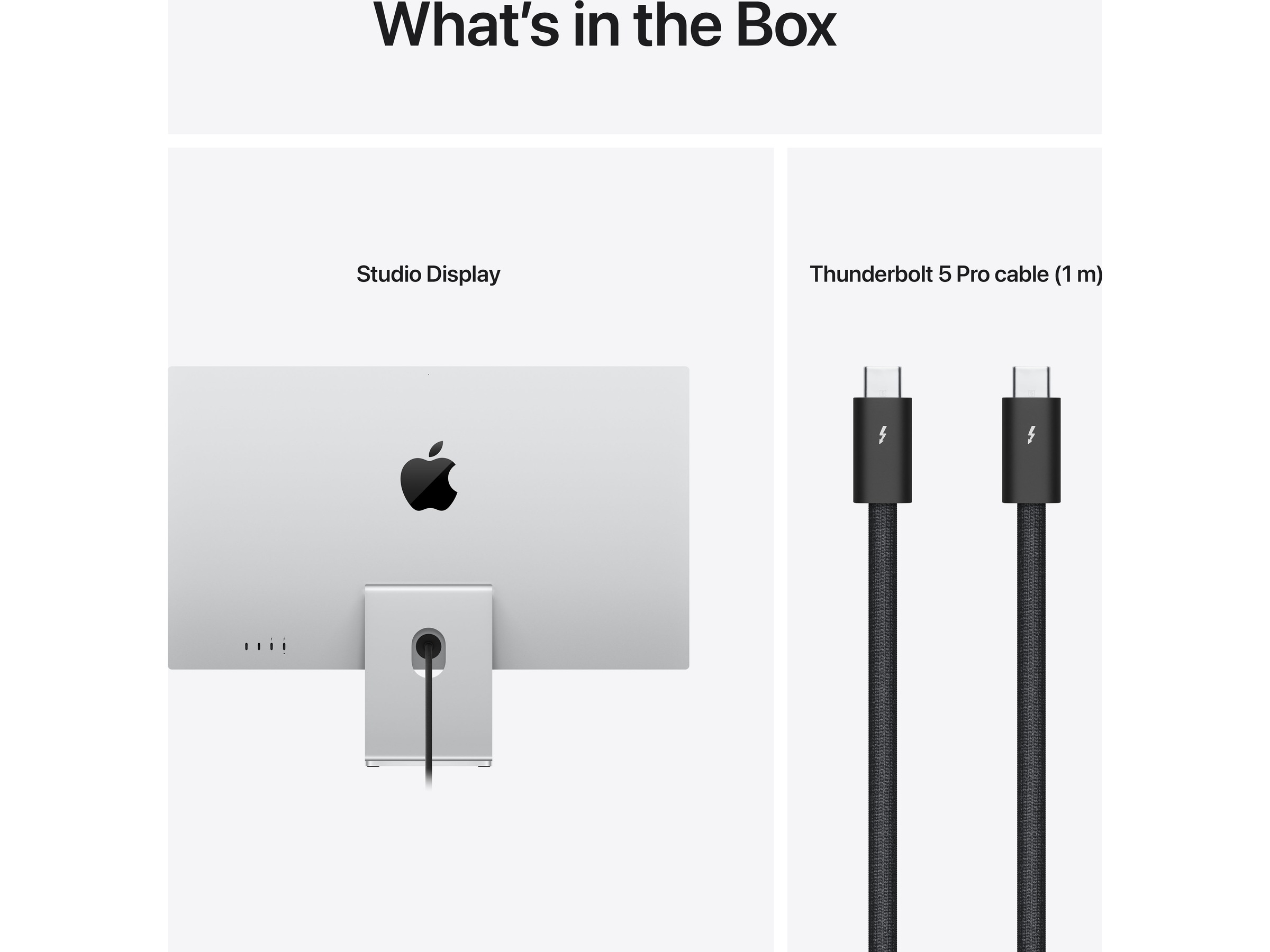 Apple Studio Display (2026) Standard glass - stativ med vinkeljustering Skjermer
