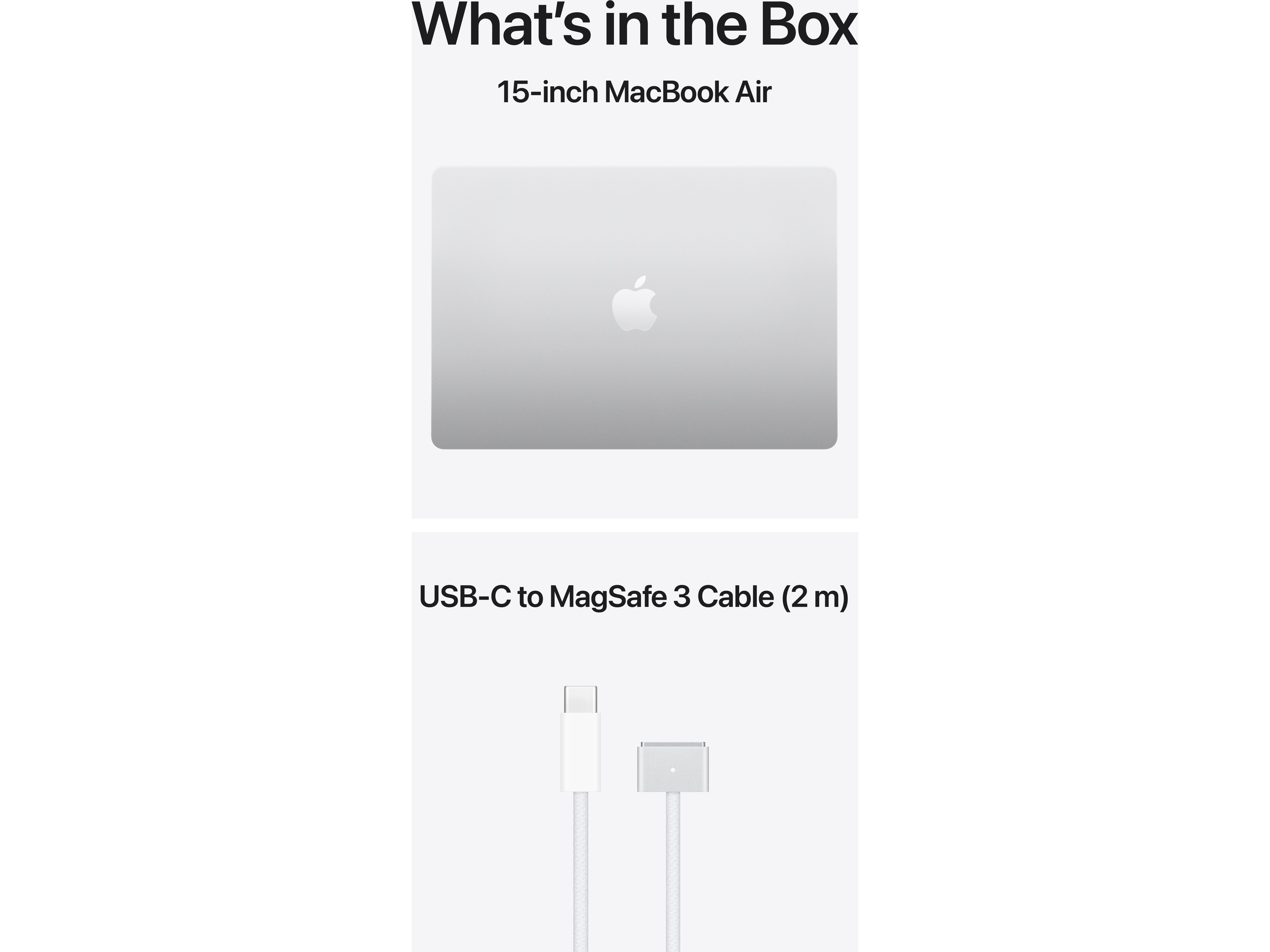 MacBook Air 15" M5 (2026) 1TB (sølv) PC - Bærbar / laptop