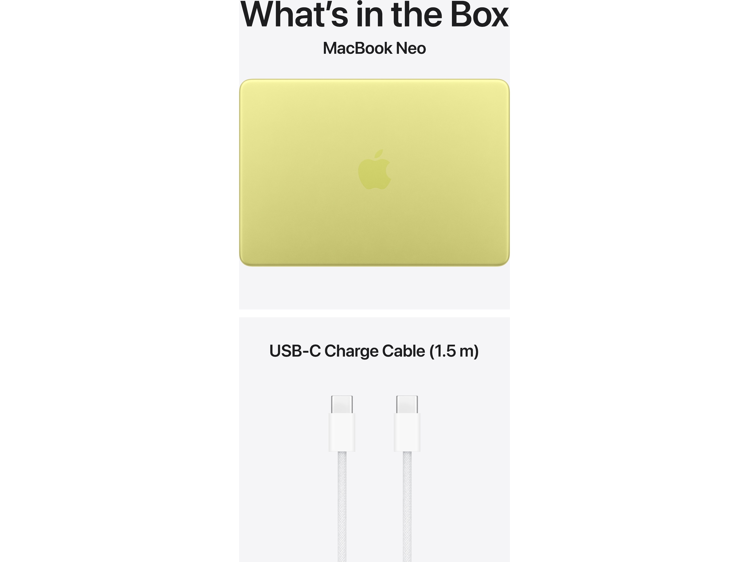 MacBook Neo 13" A18 Pro (2026) 256GB (sitrus) PC - Bærbar / laptop