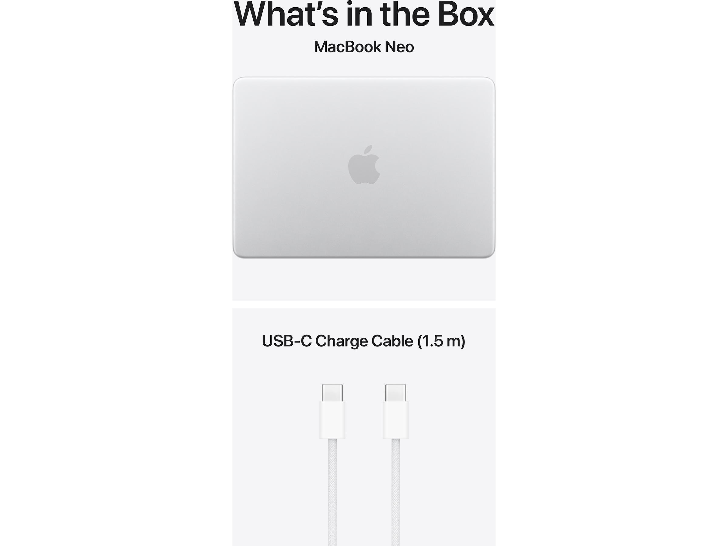 MacBook Neo 13" A18 Pro (2026) 256GB (sølv) PC - Bærbar / laptop