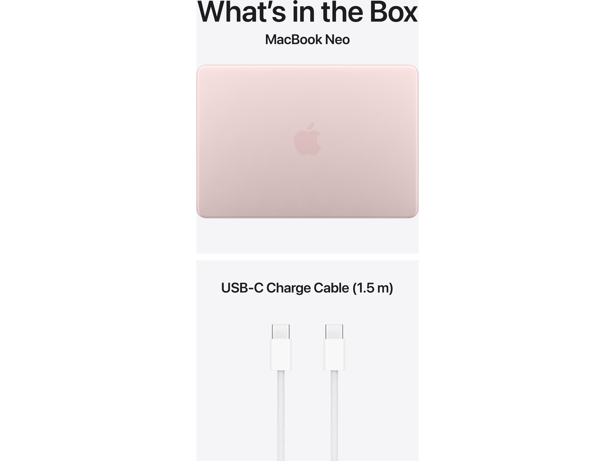 MacBook Neo 13" A18 Pro (2026) 512GB (svak rosa) PC - Bærbar / laptop