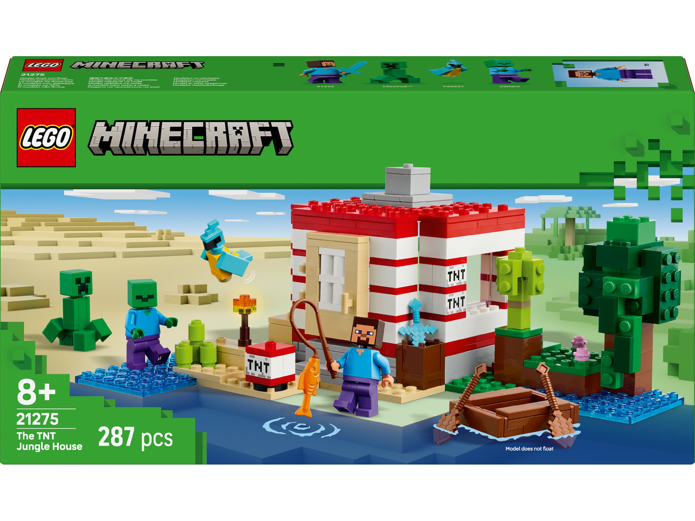 LEGO Minecraft dynamitthuset i jungelen 21275 LEGO