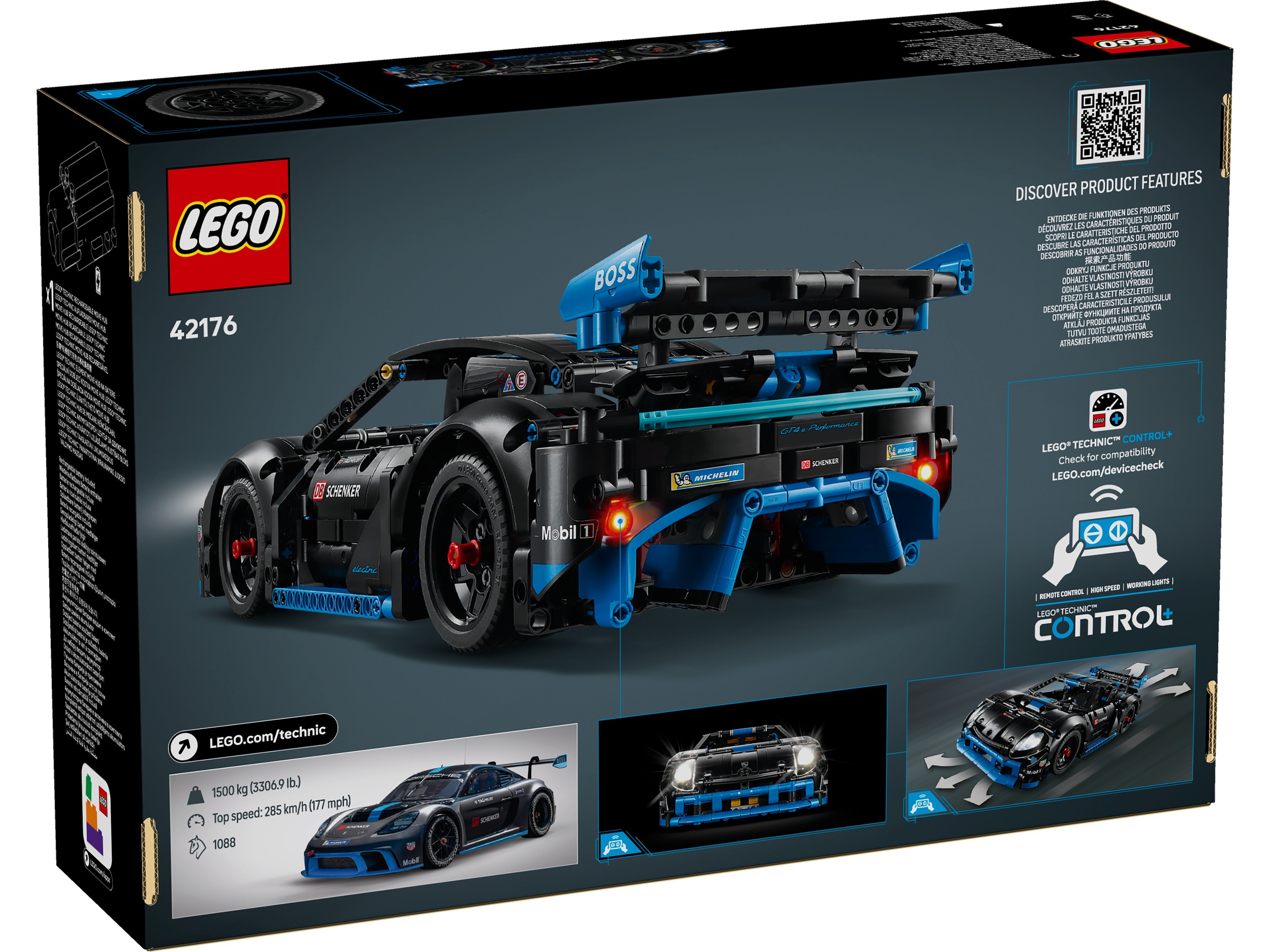LEGO Technic Porsche GT4 e-Performance racerbil 42176 LEGO