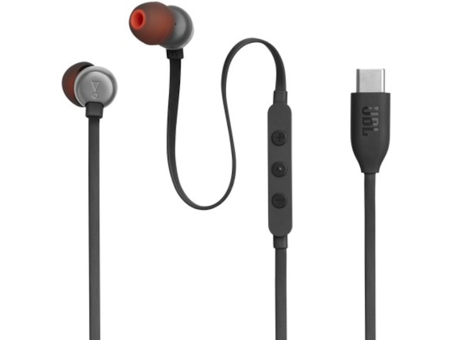 JBL Tune 310C kablede ørepropper, In-Ear (sort) Ørepropper