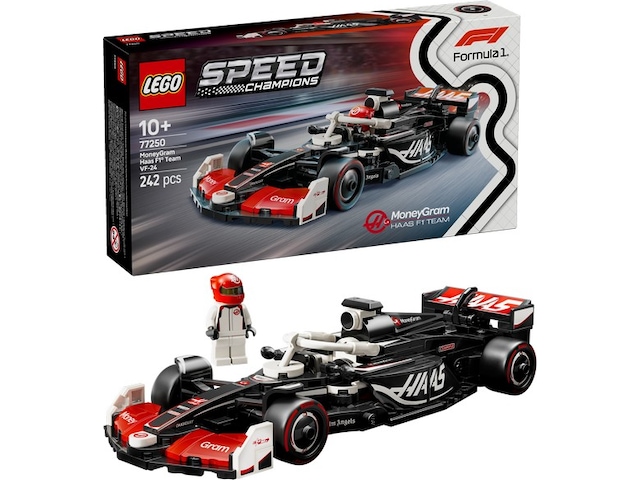 LEGO Speed Champions MoneyGram Haas F1 Team VF-24-racerbil 77250 LEGO