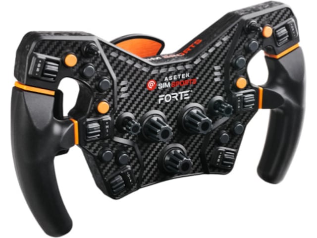 Asetek Forte Formula Steering Wheel Ratt og pedaler