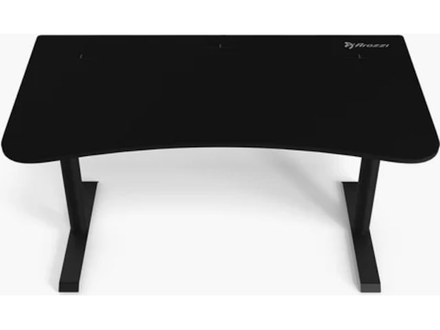 Arozzi Arena Medium Pure Black Gaming Desk Gamingdesk