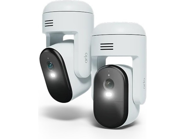 Arlo Essential 3 2K overvåkningskamera 2-pack Overvåkningskameraer