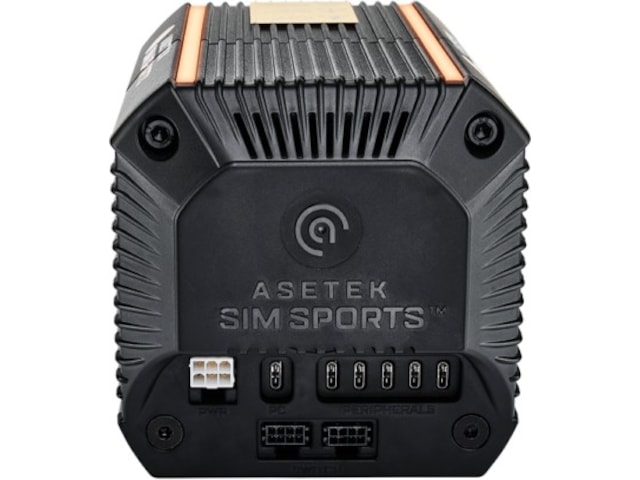 Asetek Forte direct drive-rattbase 18Nm Ratt og pedaler