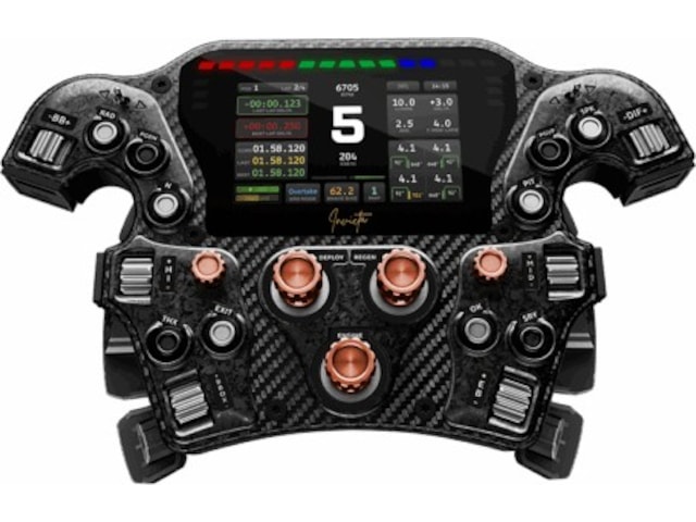 Asetek Racing Invicta Formula knappeboks Ratt og pedaler