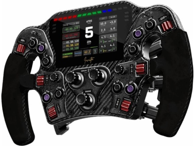 Asetek Racing Invicta Formula knappeboks Ratt og pedaler