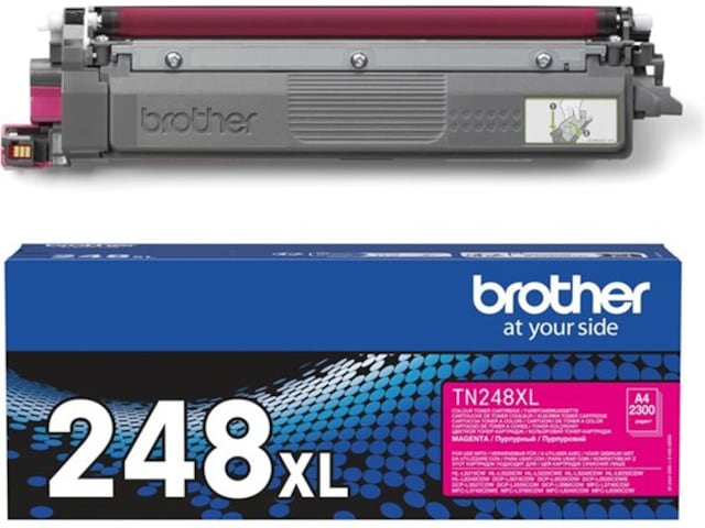 Brother toner TN248XLM Magenta Lasertoner