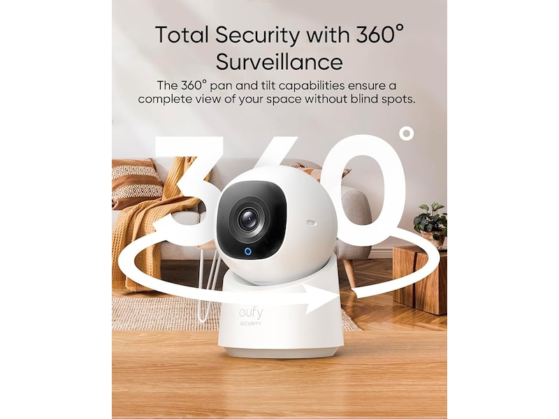 Eufy C220 innendørs overvåkningskamera Overvåkningskameraer