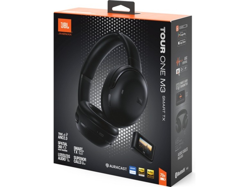 JBL Tour One M3 Smart Tx trådløse hodetelefoner, over-ear (sort) Hodetelefoner