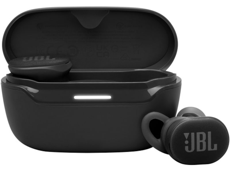 JBL Endurance race 2 trådløse sportshodetelefoner med ANC sort. Smart ambien Ørepropper