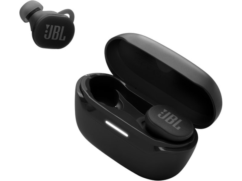 JBL Endurance race 2 trådløse sportshodetelefoner med ANC sort. Smart ambien Ørepropper