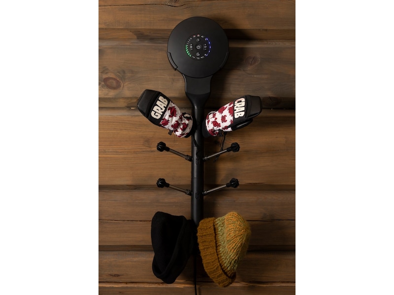 Hedgehog Wall tørkestativ (sort) Skotørkere