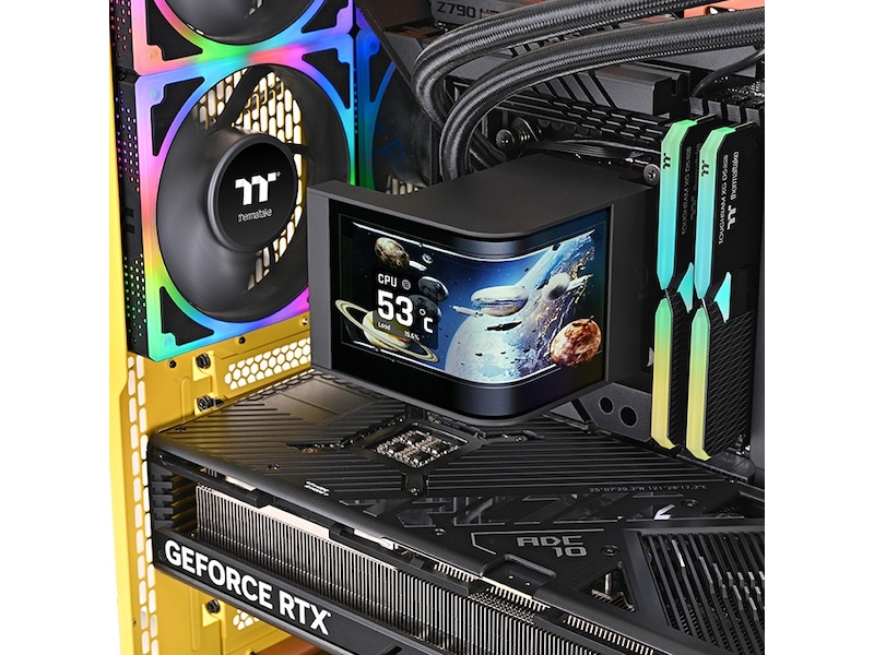 Thermaltake MAGCurve 360 Ultra alt-i-ett kjøler (sort) CPU - Vannkjøling