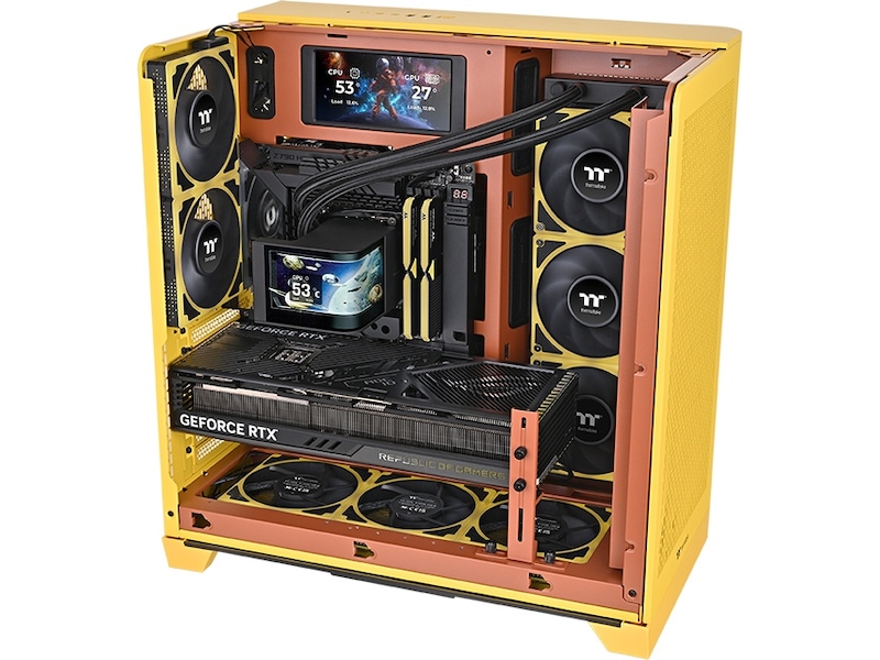 Thermaltake MAGCurve 360 Ultra alt-i-ett kjøler (sort) CPU - Vannkjøling