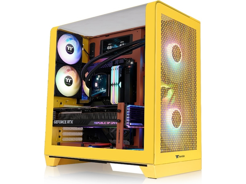 Thermaltake View 390 Air Mid Tower (butter caramel) Midi tower