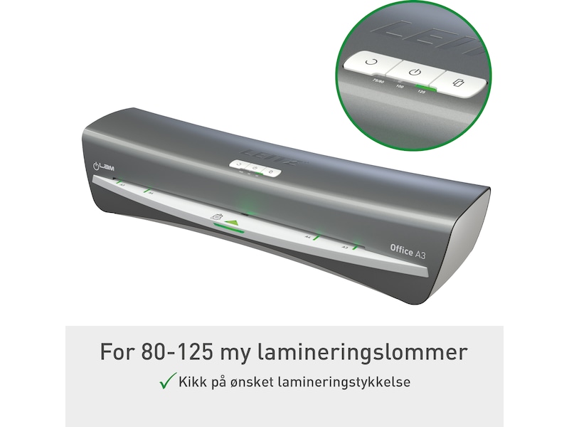 Leitz Lamineringsmaskin iLAM Office A3 Lamineringsmaskiner
