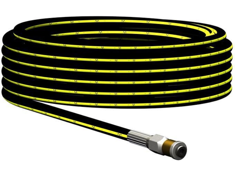 AVA rørspylerslange 10M med roterende dyse Tilbehør til høytrykksspylere