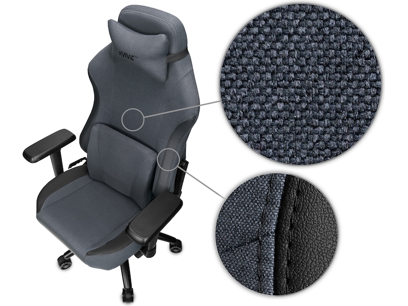 Svive Gemini gamingstol (blågrå) Gamingstoler