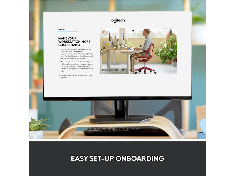 Logitech ERGO K860 Trådløs Tastatur Tastatur