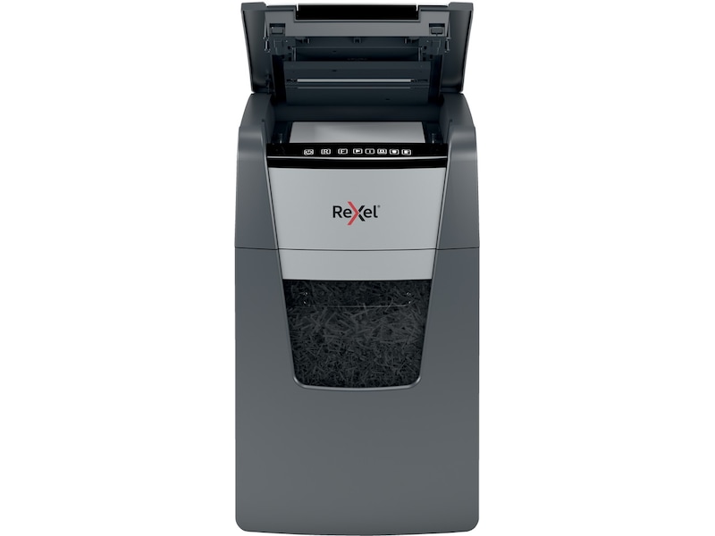 Rexel Makuleringsmaskin Optimum AutoFeed+ 150X automatisk krysskutt P4 Makuleringsmaskiner