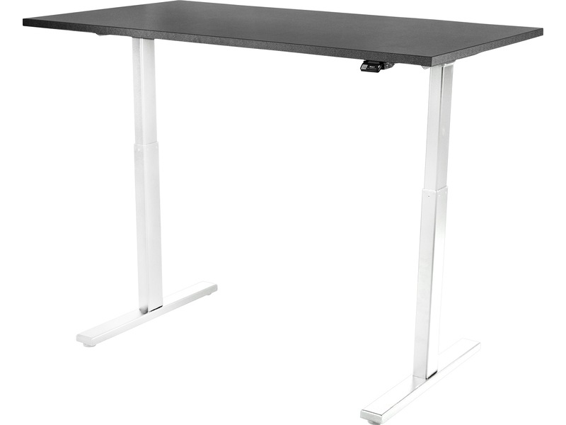 Kenson elektrisk understell - hvit Tilbehør og deler til skrivebord