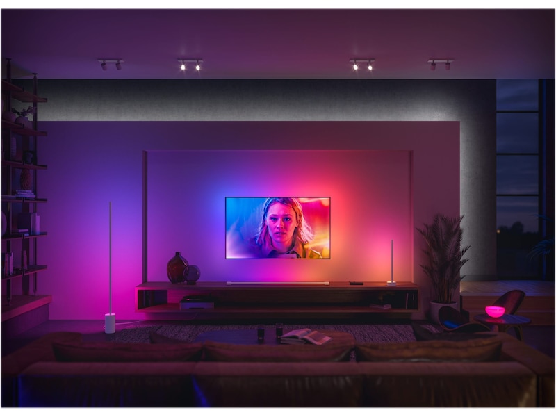 Philips Hue Gradient Signe gulvlampe (hvit) Gulvlampe